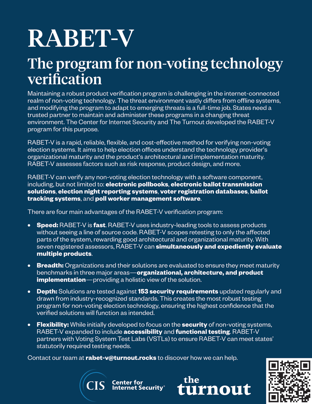 Thumbnail of the 2025 NASED summer conference one-page advertisement about the RABET-V process